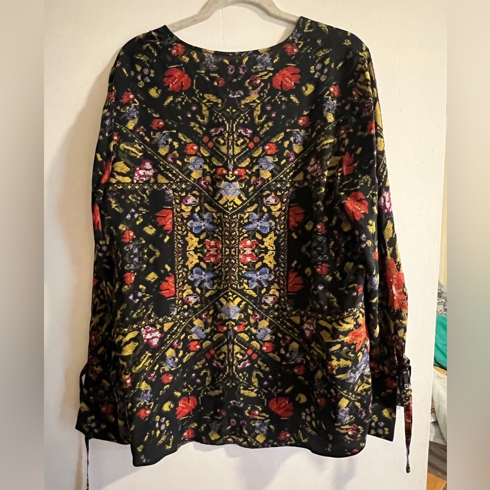 Kobi Halperin 100% SILK Top Women's L